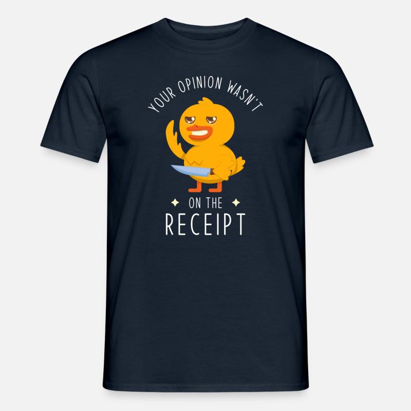 Koch Geschenk lustiger Spruch Köche - Männer T-Shirt - Navy