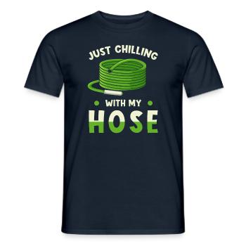 Garten Gärtner Spruch lustig - Männer T-Shirt - Navy - Vorne - AI Model Male 178 light (178cm)