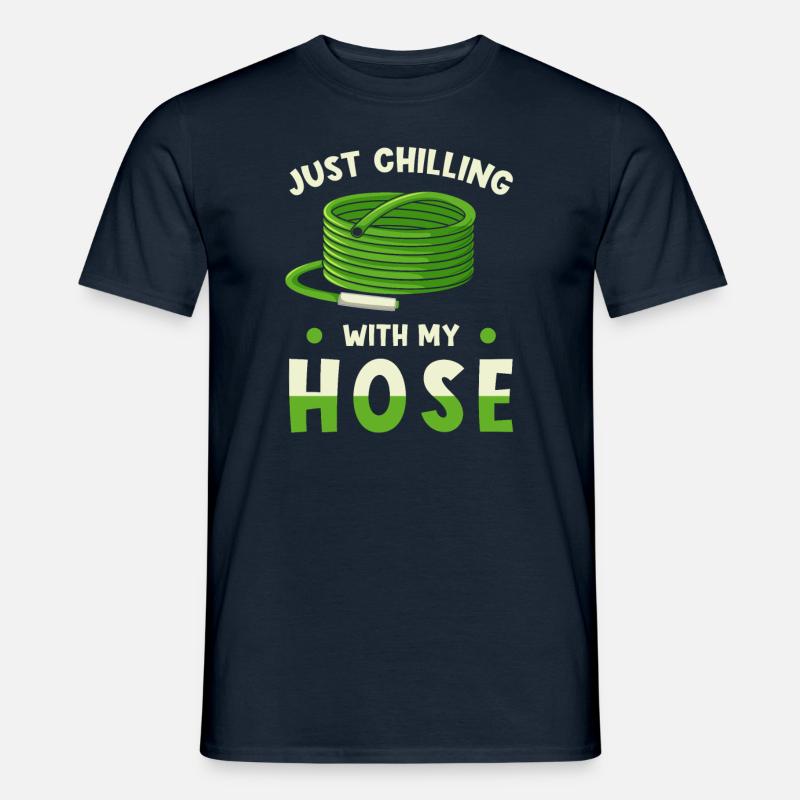 Garten Gärtner Spruch lustig - Männer T-Shirt - Navy