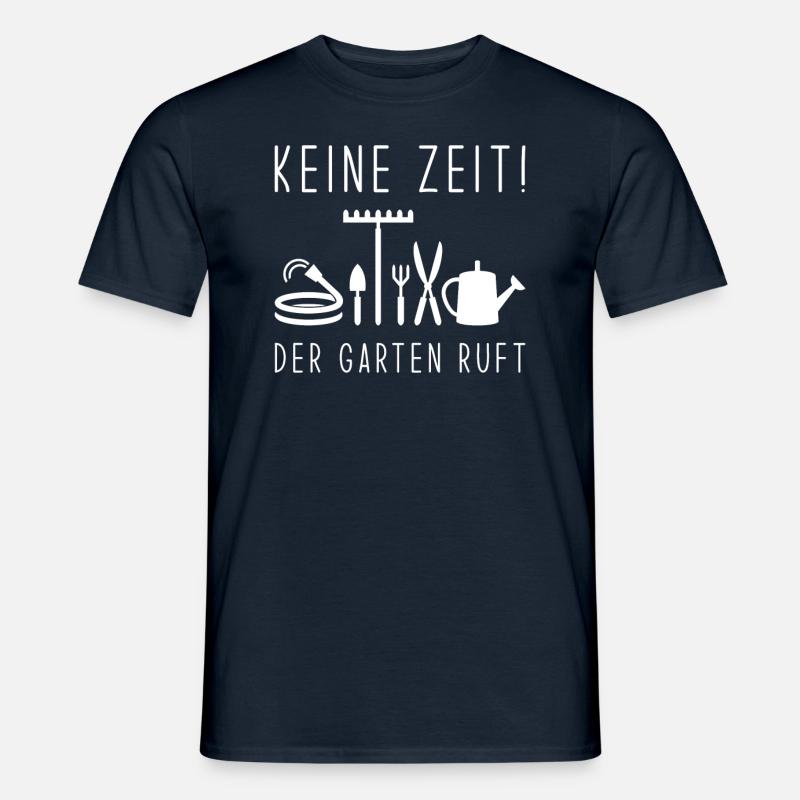Garten Ruft - Männer T-Shirt - Navy