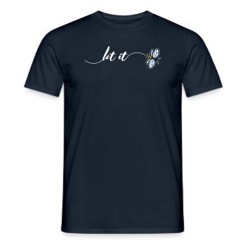 Abeille - T-shirt homme - marine - Devant - AI Model Male 178 light (178cm)