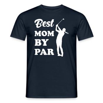 Best Mom by Par - Männer T-Shirt - Navy - Vorne - AI Model Male 178 light (178cm)