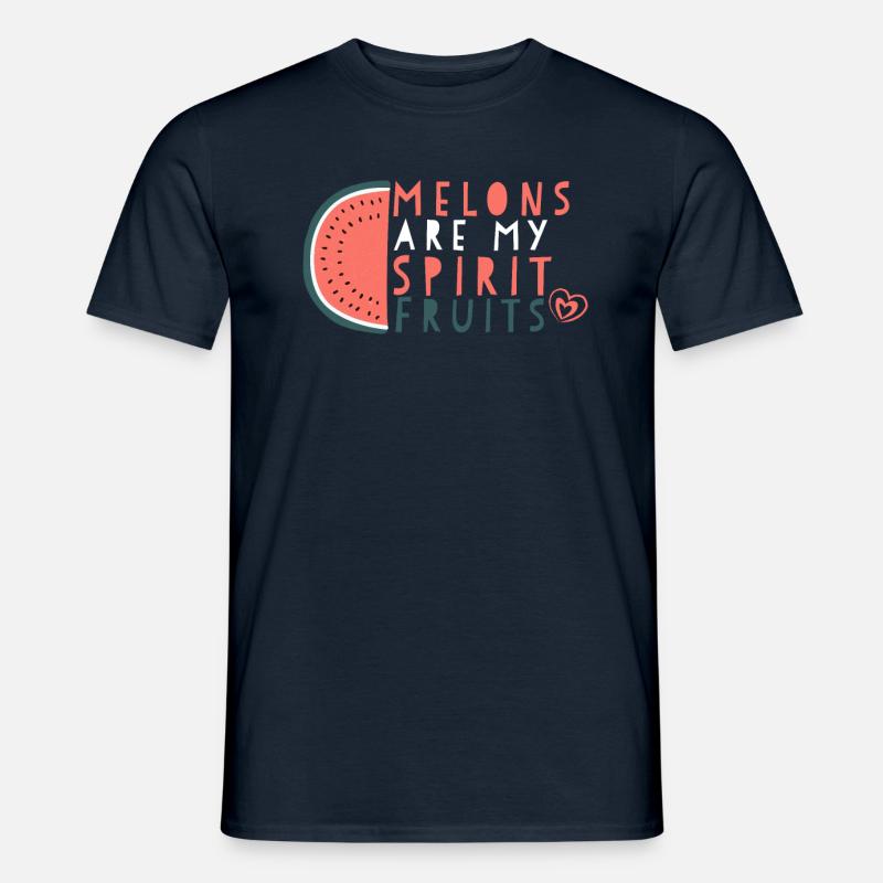 Melone - Männer T-Shirt - Navy