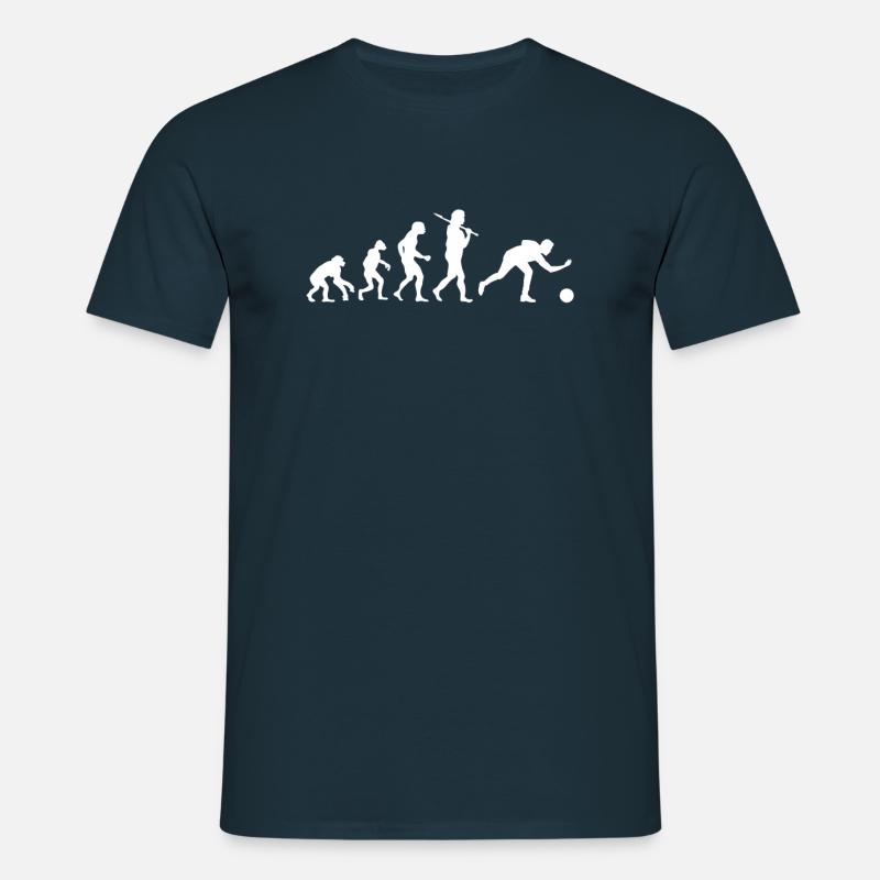 Evolution Bowling - T-shirt Homme - marine