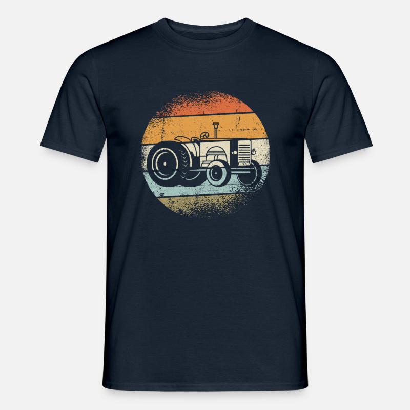 Traktor - Männer T-Shirt - Navy