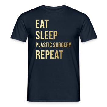 Cosmetic Surgeon Gift - Men's T-Shirt - navy - Front - AI Model Male 178 light (178cm)