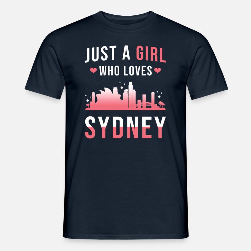 Sydney - Männer T-Shirt - Navy