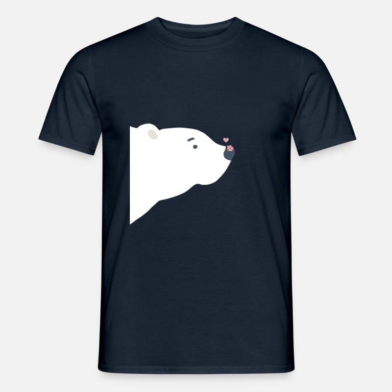 Eisbär - Männer T-Shirt - Navy