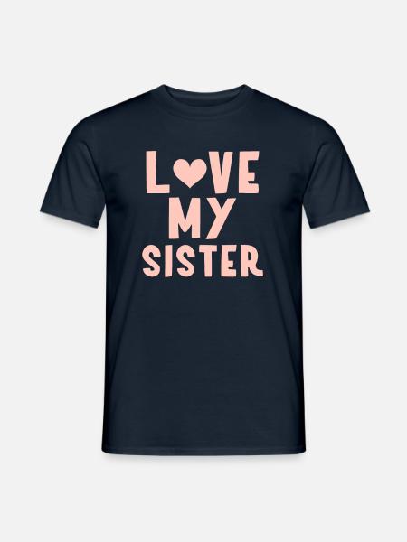 Moi ma sœur - T-shirt homme - marine