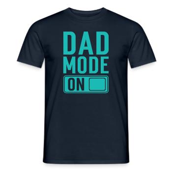 Father-to-be Father Gift Saying - Men's T-Shirt - navy - Front - AI Model Male 178 light (178cm)