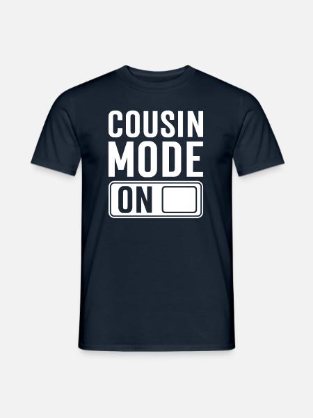 Expectant Cousin Saying - Men's T-Shirt - navy