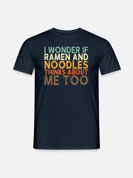 Dicton ramen Noodle - T-shirt homme - marine
