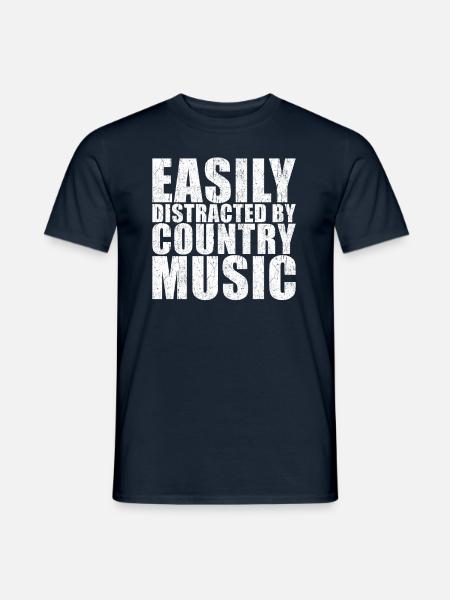 Country Music - Men's T-Shirt - navy
