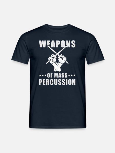 Drummer Drummer Gift - Men's T-Shirt - navy