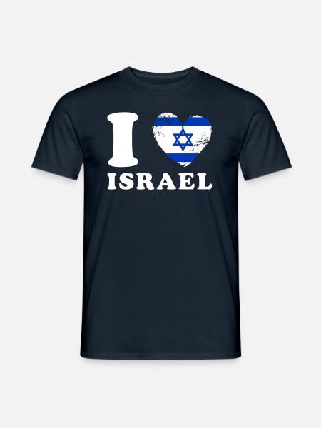 J’adore Isreal - T-shirt homme - marine