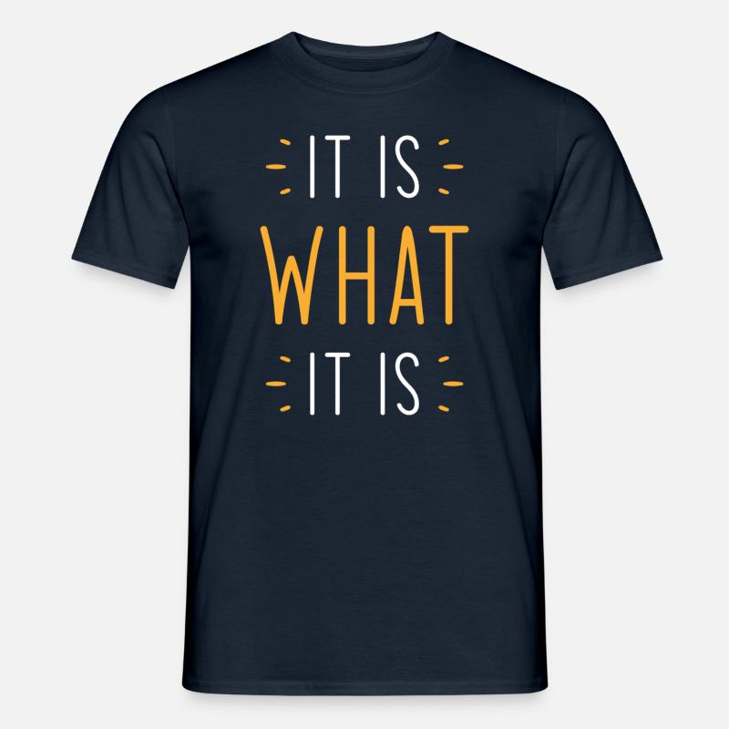 C’est ce que c’est - T-shirt homme - marine
