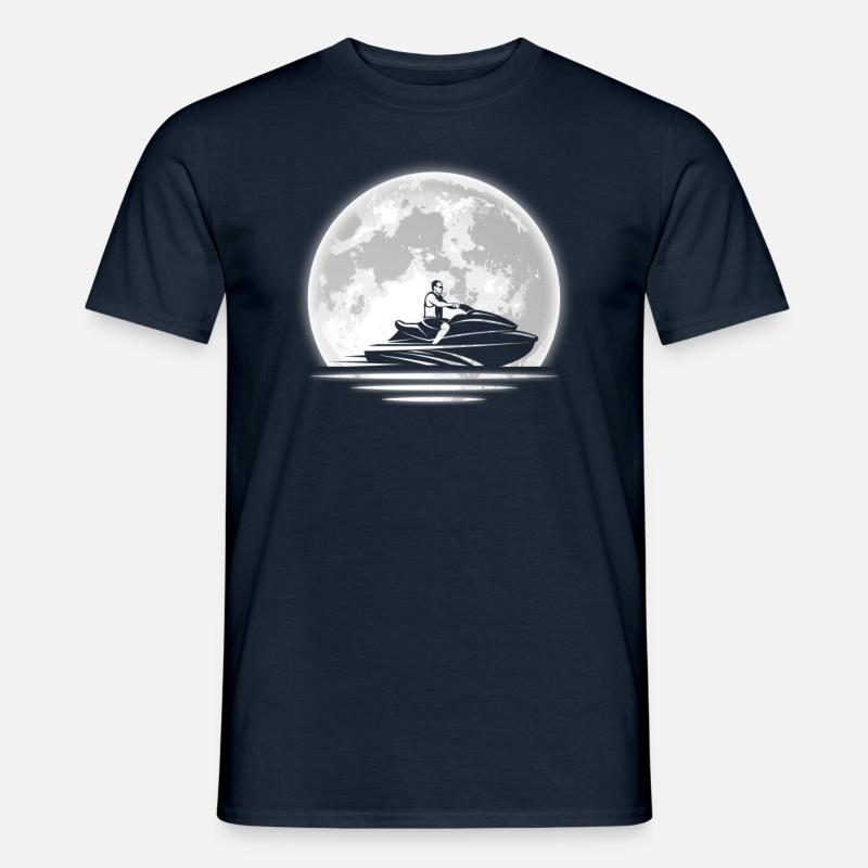 Jetski - Männer T-Shirt - Navy