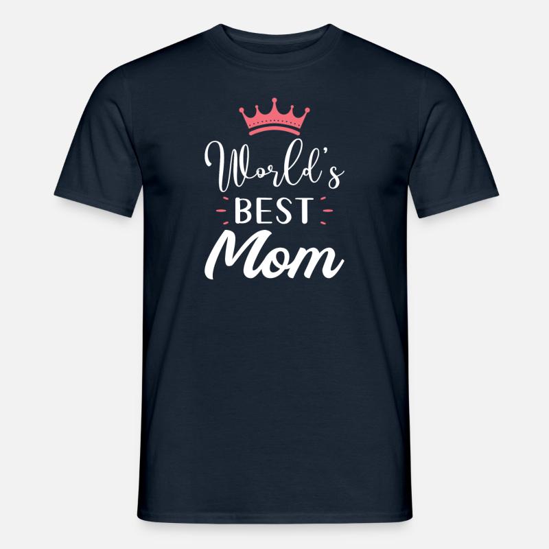 Weltbeste Mama - Männer T-Shirt - Navy