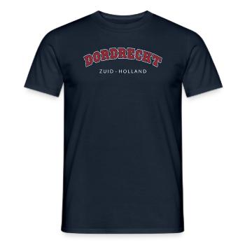 Dordrecht South Holland - Men's T-Shirt - navy - Front - AI Model Male 178 light (178cm)