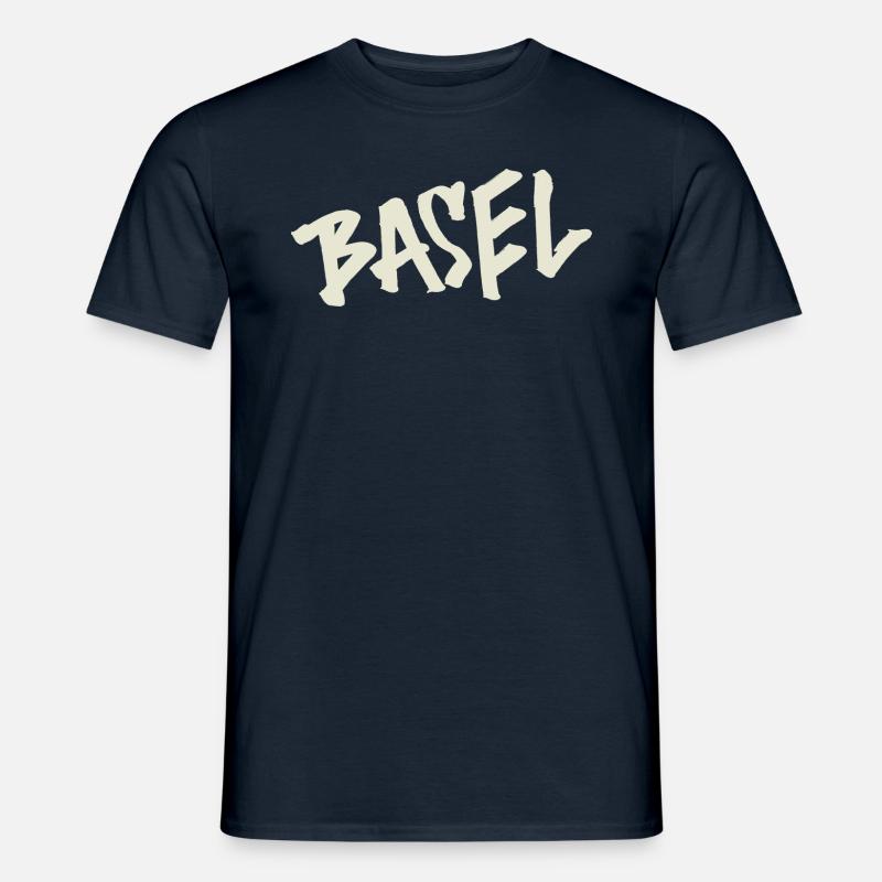 Basel - Männer T-Shirt - Navy
