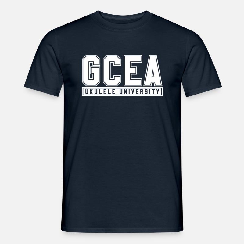 Ukulele - Männer T-Shirt - Navy