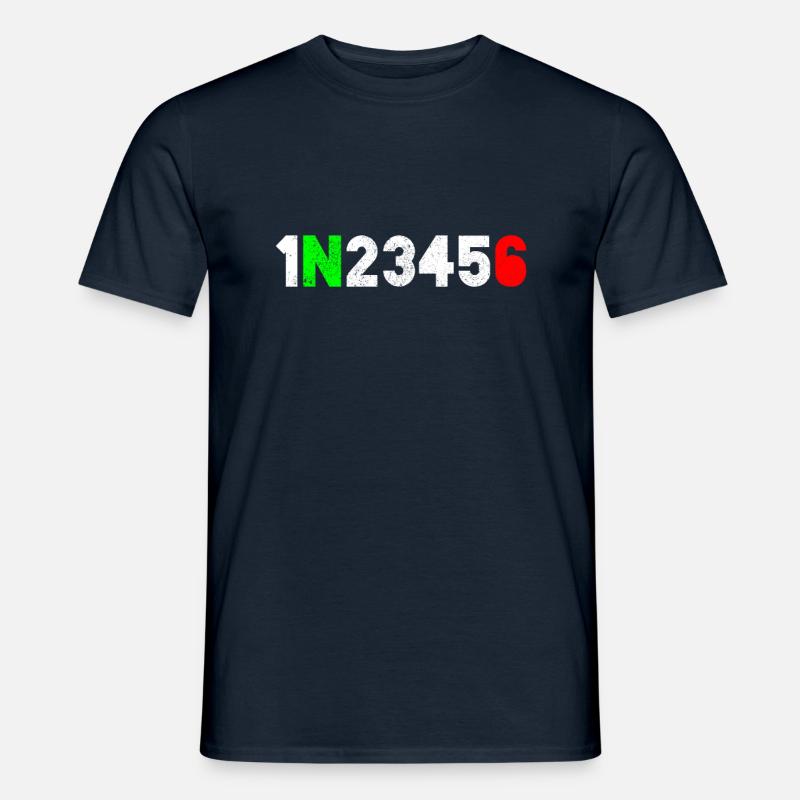 Motorrad - Männer T-Shirt - Navy