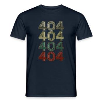 Retro America State Flag Area Code Georgia - Männer T-Shirt - Navy - Vorne - AI Model Male 178 light (178cm)
