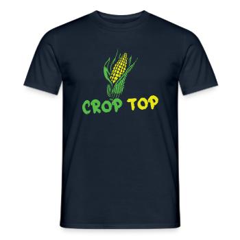 Beach 2022 Tropical Funny Corn Crop Summer - Männer T-Shirt - Navy - Vorne - AI Model Male 178 light (178cm)
