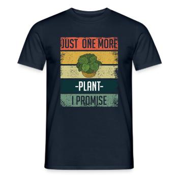 Noch ein Pflanzenbauer Garten Hobbygärtner - Männer T-Shirt - Navy - Vorne - AI Model Male 178 light (178cm)