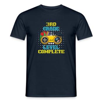 3rd Grade Complete Last Class Day Of Summer - Men's T-Shirt - navy - Front - AI Model Male 178 light (178cm)