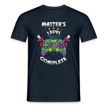 Masteral PhD Graduating Masters 2023 Graduate - Men's T-Shirt - navy - Front - AI Model Male 178 light (178cm)