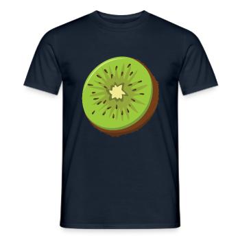 Liebe Kiwi Liebhaber Fruit Surf Hallo Sommer - Männer T-Shirt - Navy - Vorne - AI Model Male 178 light (178cm)