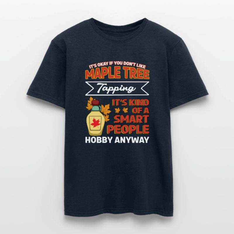 Maple Tapping Maple Tree Maple Leaf Hobby Men's T-Shirt