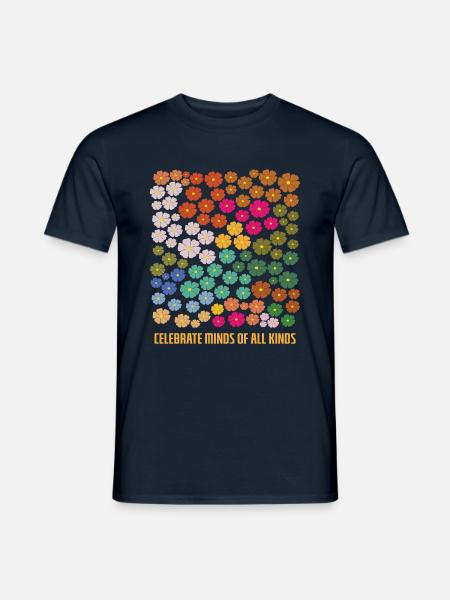 Autismus: Celebrate Minds Of All Kinds - Männer T-Shirt - Navy