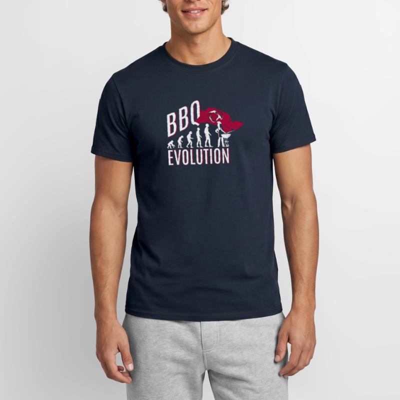 BBQ Evolution - BBQ T-shirt homme
