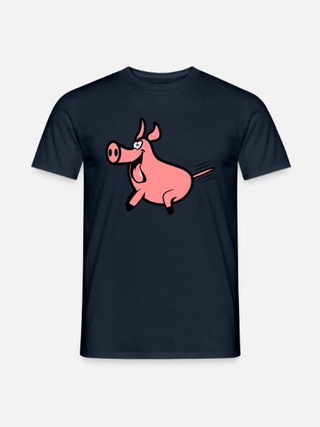 Pork pleasure - Men's T-Shirt - navy