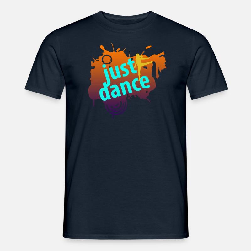JUST DANCE Dancing Dancing Gift Idea - Men's T-Shirt - navy