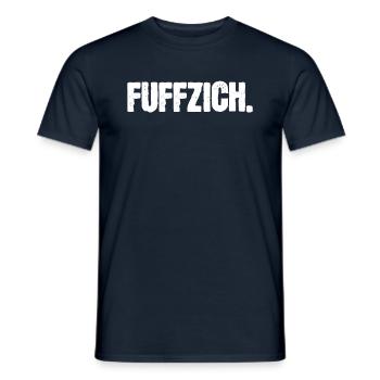 Fuffzich 50. Geburtstag Lustiges Shirt - Männer T-Shirt - Navy - Vorne - AI Model Male 178 light (178cm)