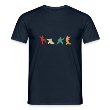 Tai Chi master - Men's T-Shirt - navy - Front - AI Model Male 178 light (178cm)