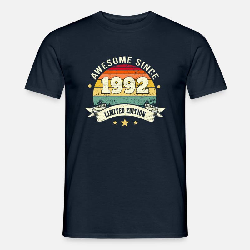 Awesome Since 1992 - Männer T-Shirt - Navy
