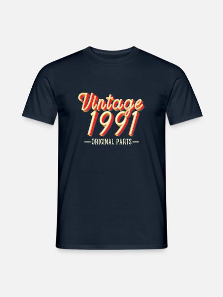 Millésime 1991 - T-shirt homme - marine