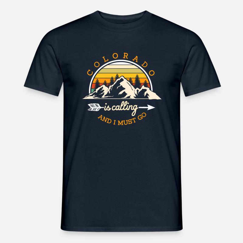 Colorado - Männer T-Shirt - Navy