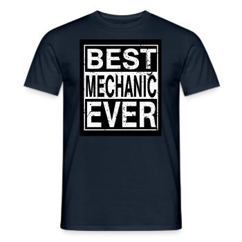 Mécanicien Meilleur Mécanicien - T-shirt homme - marine - Devant - AI Model Male 178 light (178cm)