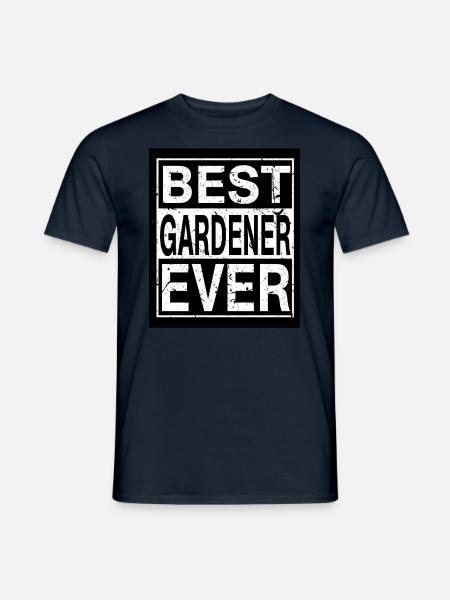 Gärtner Bester Gärtner - Männer T-Shirt - Navy