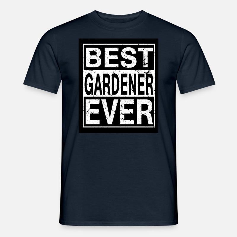 Gärtner Bester Gärtner - Männer T-Shirt - Navy