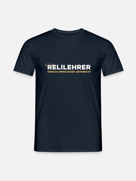 Relilehrer Religion Referendar Religionslehrer - Männer T-Shirt - Navy