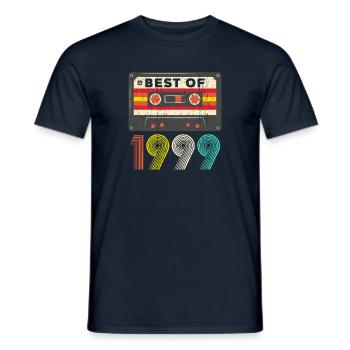 Best Of 1999 - Männer T-Shirt - Navy - Vorne - AI Model Male 178 light (178cm)