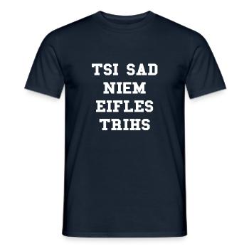 DAS IST MEIN SPEZIAL-SHIRT - Männer T-Shirt - Navy - Vorne - AI Model Male 178 light (178cm)