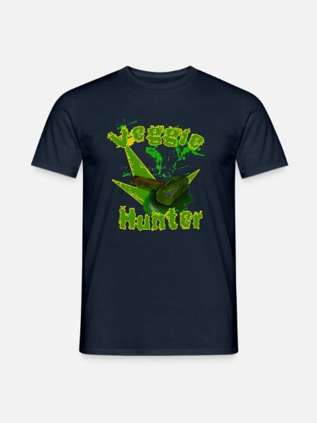 Veggie hunter - Men's T-Shirt - navy