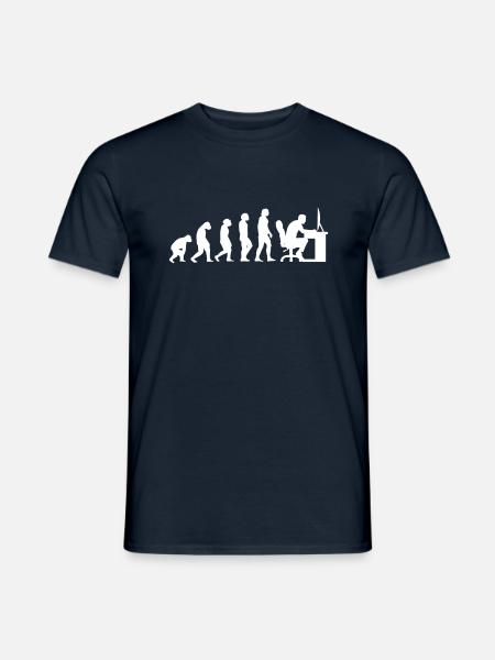Gaming Evolution - Gamer Funny Gift - Men's T-Shirt - navy
